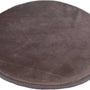 6 stuks Anti-Slip Stoelkussens Eetkamer Fluweel tbv Kuipstoel 34 cm - Taupe