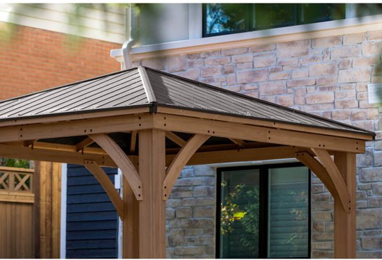 Westmann - YD12941 - Paviljoen - Pergola - Partytent - 317 x 365 x 427 cm