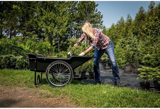 Polar Kruiwagen PO8376 - Robuuste Kruiwagen met 181kg draagvermogen