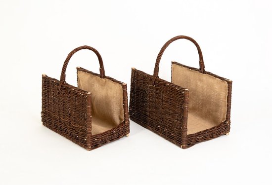 Westmann Houthaardhoutmand Olga - Houtmand 35x50x21cm