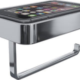 Luzzo® Piazzo Messing Toiletrolhouder met planchet - wc rolhouder