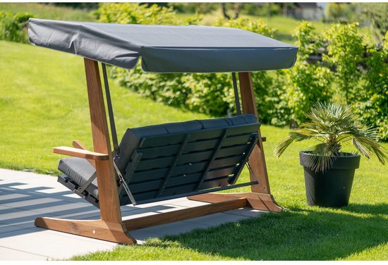Vadi Concept - Sia 2400A Luxe Schommelbank ( iroko hout)