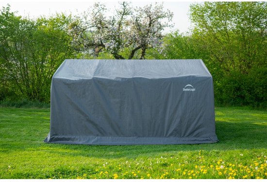ShelterLogic® Opslagtent SL62697 - 490x370x260 cm - Grijs