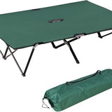 Opvouwbaar Campingbed extra Breed, Veldbed 125x193cm