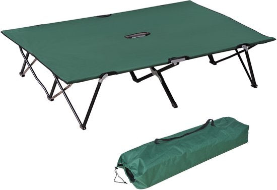Opvouwbaar Campingbed extra Breed, Veldbed 125x193cm