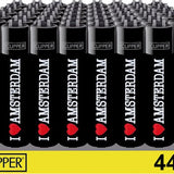 Clipper Aansteker - I Love Amsterdam Black