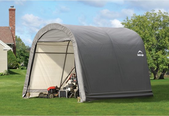 ShelterLogic® Folietent garagetent - 300x300x240 cm - Grijs
