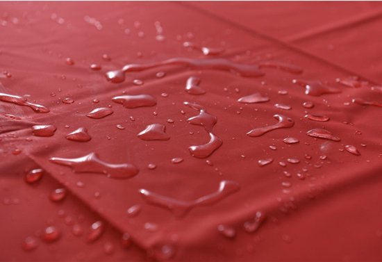 Waterdichte Matrasbeschermer Hoeslaken – Ademend & Wasbaar – Beschermt tegen Vocht, Zweet en Ongelukjes – Rood