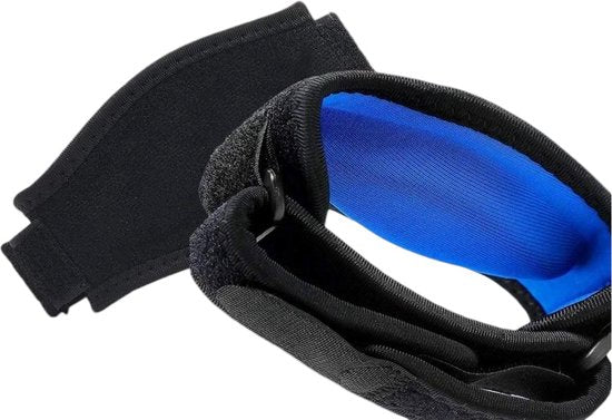 Elleboog Brace - Zwart - Brace met Gelvulling - Tennisarm Bandage - One Size - Padel Bandage