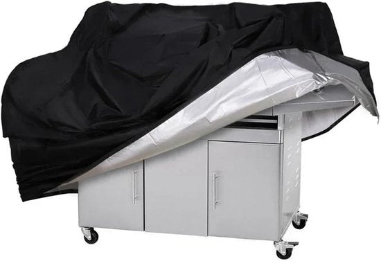 BBQ Hoes - 150 x 100 x 125 cm - Universeel - Barbecue Hoes Waterafstotend - BBQ Accessoires - Beschermhoes met Trekkoord - Gasbarbecue Accessoires