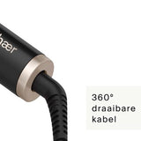 chaer Thermal Brush 38 mm Keramische Warmteborstel - Fohnborstel - Krulborstel en Stijlborstel - Haarclips