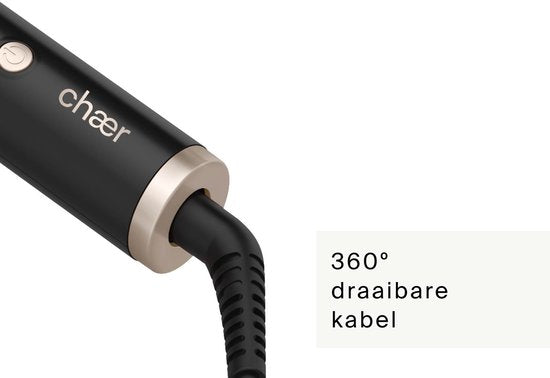 chaer Thermal Brush 38 mm Keramische Warmteborstel - Fohnborstel - Krulborstel en Stijlborstel - Haarclips