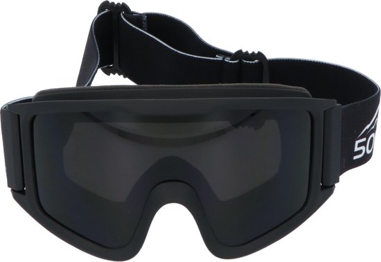 5one® Alpine 4 Black Skibril met anti-condens en bewaarcase - UV 400