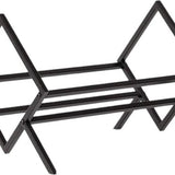 LP Opbergsysteem - Zwart - LP Kast - LP Houder - Lp Opbergrek - Langspeelplaat Organizer - Elpee Opbergsysteem