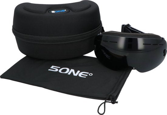 5one® Alpine 2 Anti-Condens Skibril met Hardcase voor kinderen