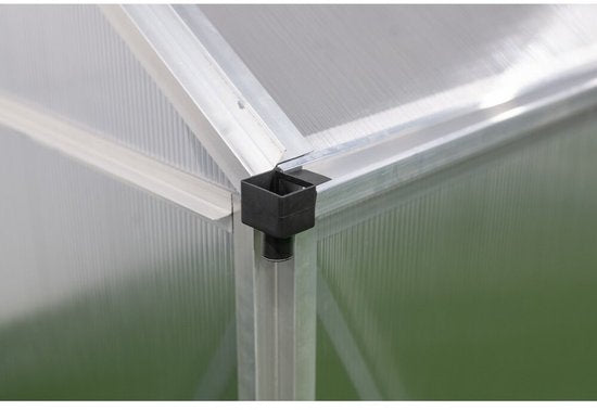 Westmann Aluminium kas Flora 68 - Zilver - 252x192x201cm