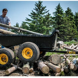 Polar PO8262 Dubbelas Aanhanger - Heavy Duty Aanhanger - Tuinkar