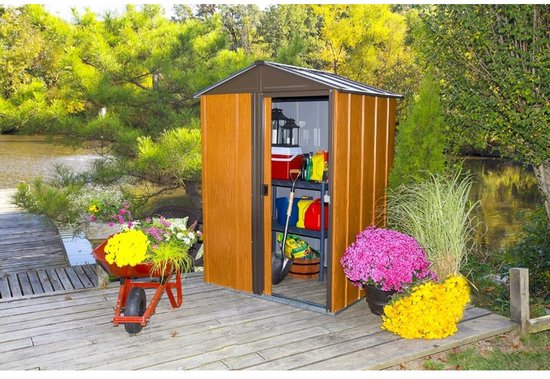 Spacemaker Woodlake Gereedschapsschuur - SMWL54 - 122x151x198 cm