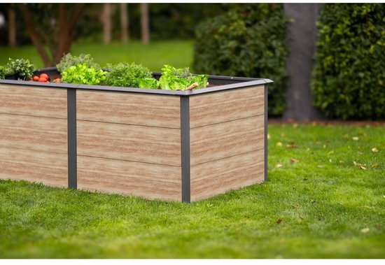 Westmann - WMHPS772010-WG - Plantenbak - Bloembak - Tuin Hochbeed - 77 x 100 x 200 cm
