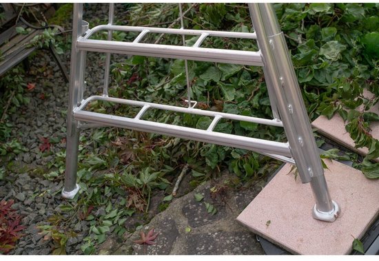 Niwaki Driepoot Tuinladder 300-360 cm Verstelbaar- Snoeiladder Plukladder