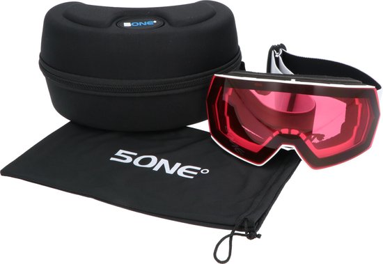 5one® Skibril Alpine 6 Skibril met Lenzen
