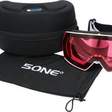 5one® Skibril Alpine 6 Skibril met Lenzen