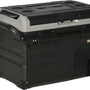 Koelbox auto 40L met LED verlichting compressor koelkast met Handgrepen Transportwielen 12/24V DC en 110-240V AC grijs