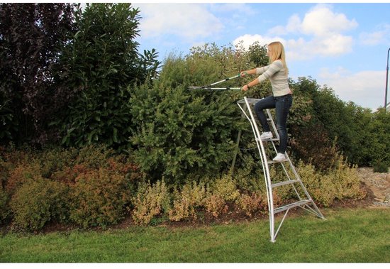 Niwaki Driepoot Tuinladder 180 cm Snoeiladder Tripod Ladder - Plukladder