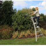 Niwaki Driepoot Tuinladder 180 cm Snoeiladder Tripod Ladder - Plukladder