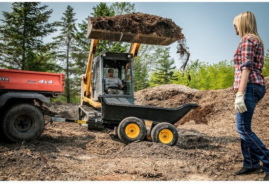 Polar PO8262 Dubbelas Aanhanger - Heavy Duty Aanhanger - Tuinkar