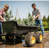 Polar PO8262 Dubbelas Aanhanger - Heavy Duty Aanhanger - Tuinkar