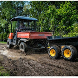 Polar PO8262 Dubbelas Aanhanger - Heavy Duty Aanhanger - Tuinkar