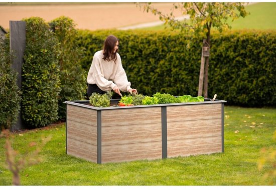 Westmann - WMHPS772010-WG - Plantenbak - Bloembak - Tuin Hochbeed - 77 x 100 x 200 cm