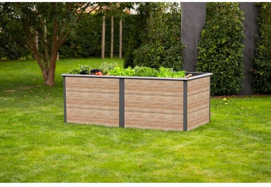 Westmann - WMHPS772010-WG - Plantenbak - Bloembak - Tuin Hochbeed - 77 x 100 x 200 cm