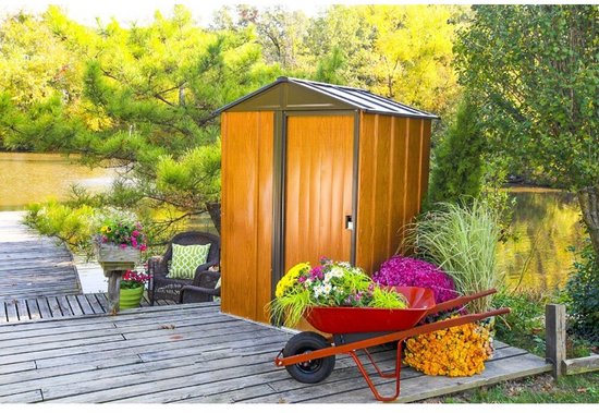 Spacemaker Woodlake Gereedschapsschuur - SMWL54 - 122x151x198 cm