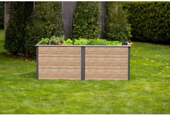 Westmann - WMHPS772010-WG - Plantenbak - Bloembak - Tuin Hochbeed - 77 x 100 x 200 cm