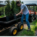 Polar PO8262 Dubbelas Aanhanger - Heavy Duty Aanhanger - Tuinkar