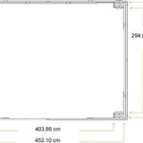Westmann - YD12944 - Paviljoen - Pergola - Partytent - 315 x 371 x 490 cm
