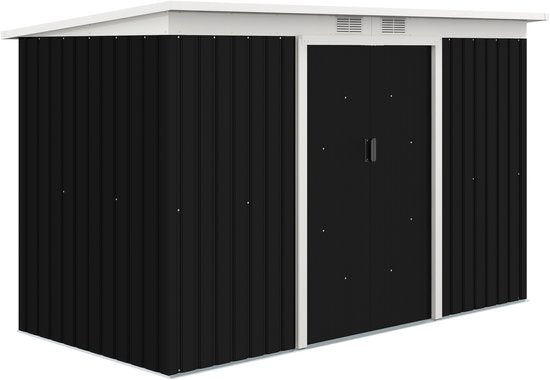 4goodz Gereedschapsschuur met Schuifdeur 130x277x173 cm