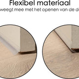 Tochtstrips voor Deuren en Raam Zelfklevend - 5 Meter x 2,5 cm - Transparant – Tochtstrip voor Deur - Tochtband - Sealing Strip – Tocht Strip – Tochtstopper