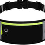Hardloopband - Loopvest - Zwart - Sport Heupband - Hardloop Riem - Hardloopriem met Smartphone houder - Running belt