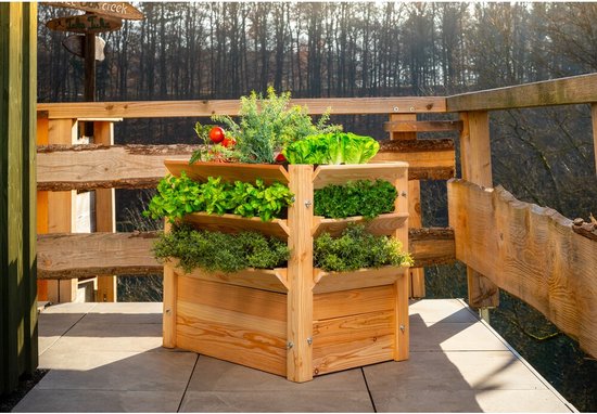 Westmann verhoogde plantenbak Premium XL - 65x90x73 cm
