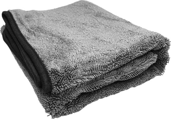 Droogdoek Badkamer - 80x60 cm - Grijs - Microvezeldoek - Autowas Doek