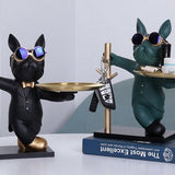 Franse Bulldog Beeld - Beeld - Sieraden - Zwart Goud