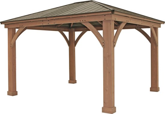 Westmann - YD12941 - Paviljoen - Pergola - Partytent - 317 x 365 x 427 cm