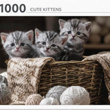 Rebo puzzel - Cute Kittens - 1000 st