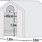 ShelterLogic® Tuinkas SL70600 - Broeikas 240x180x200 cm