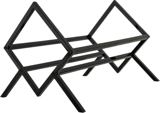 LP Opbergsysteem - Zwart - LP Kast - LP Houder - Lp Opbergrek - Langspeelplaat Organizer - Elpee Opbergsysteem