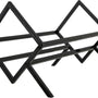 LP Opbergsysteem - Zwart - LP Kast - LP Houder - Lp Opbergrek - Langspeelplaat Organizer - Elpee Opbergsysteem