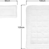 Hanse® 4-Seizoenen Kinderdekbed - 100x135cm - 200gr/300gr & kussen